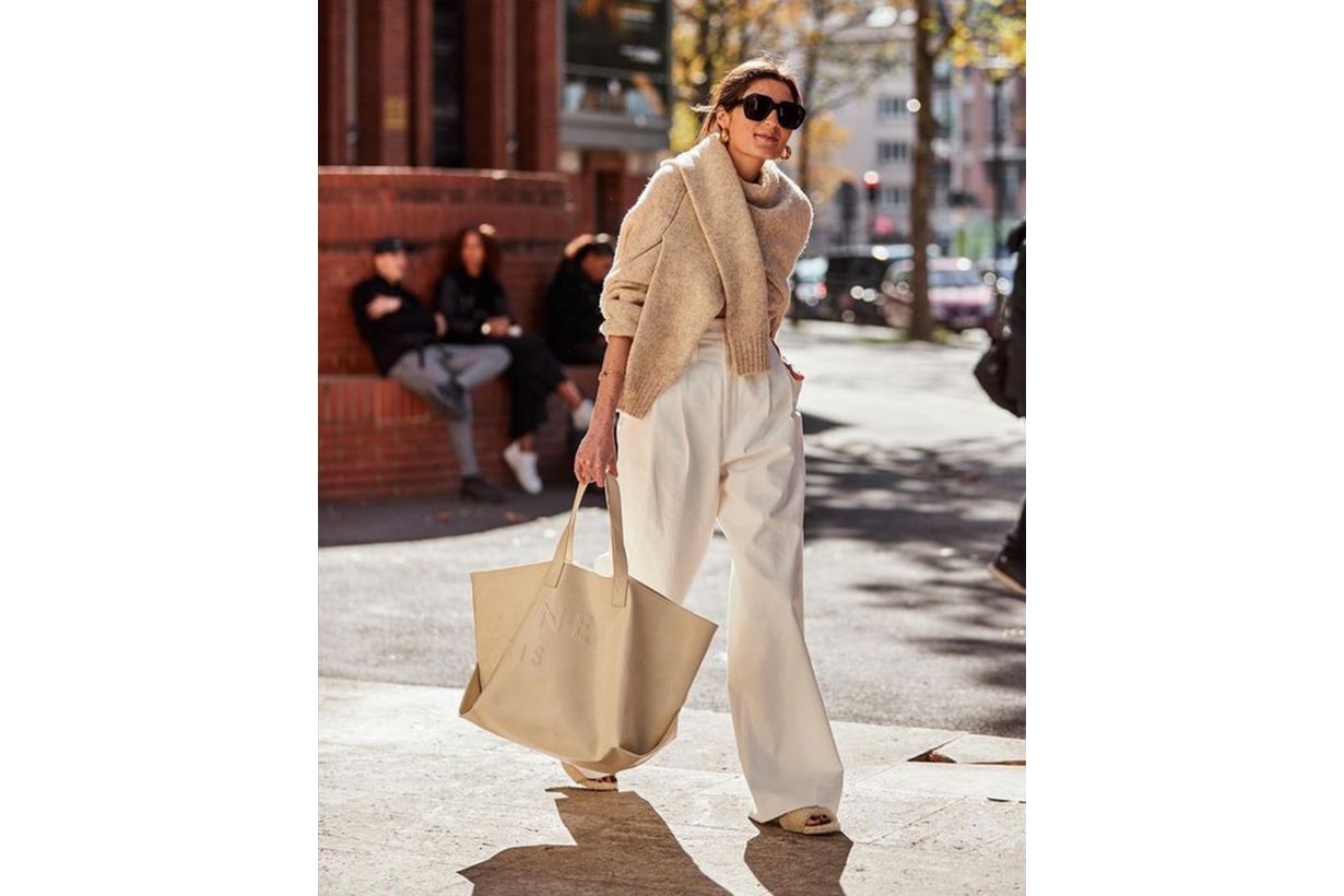 Soft Neutrals Street Style