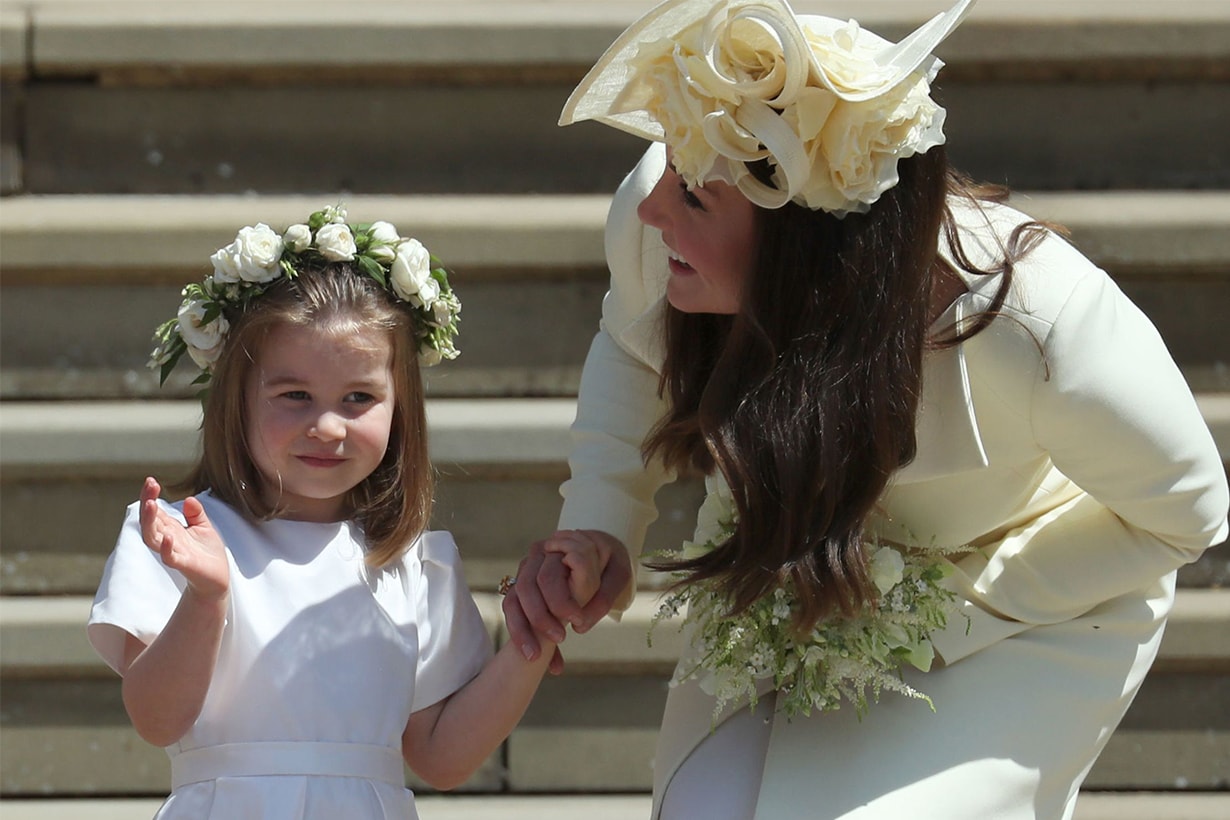 Kate Middleton Princess Charlotte Wedding