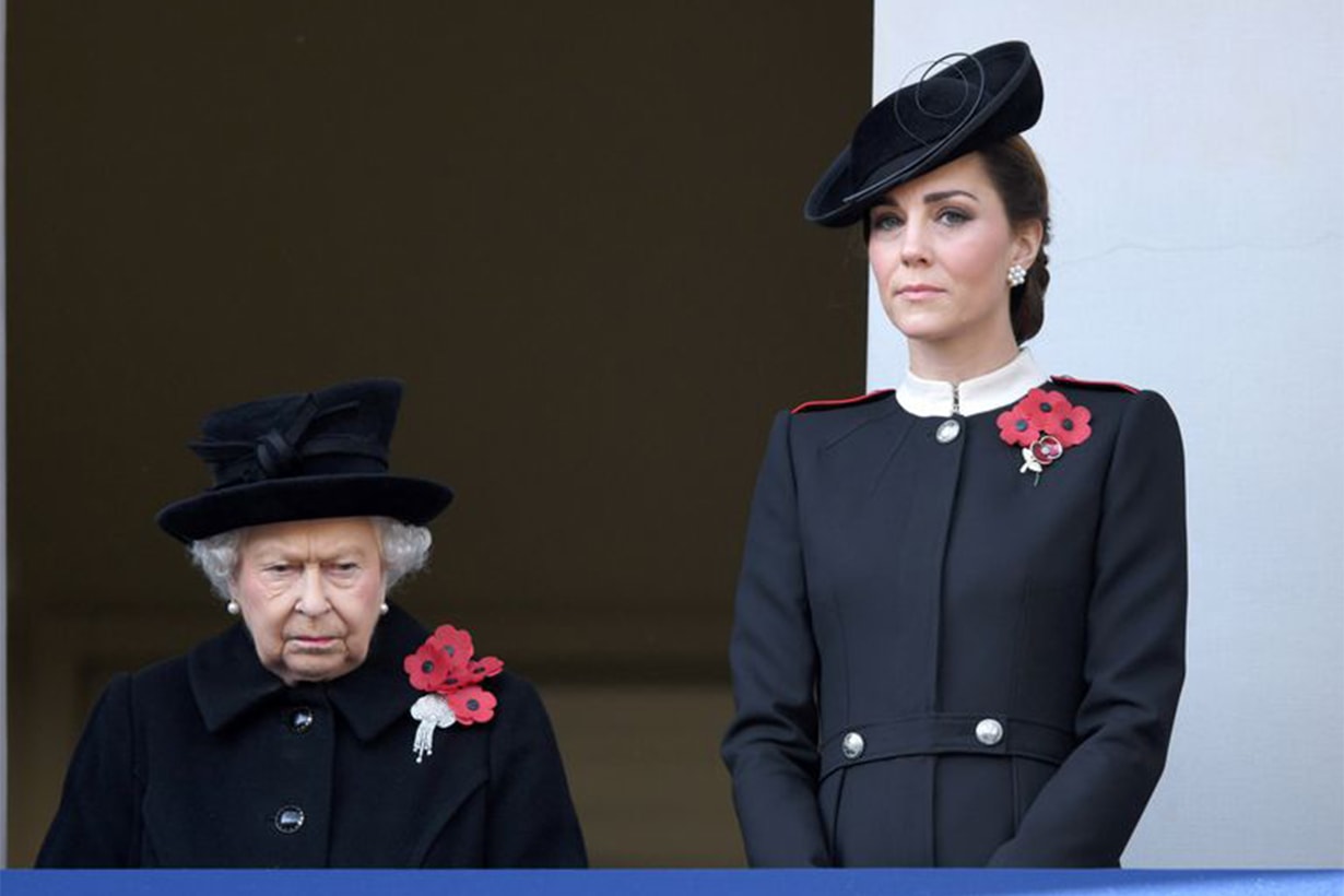 Queen Elizabeth Kate Middleton