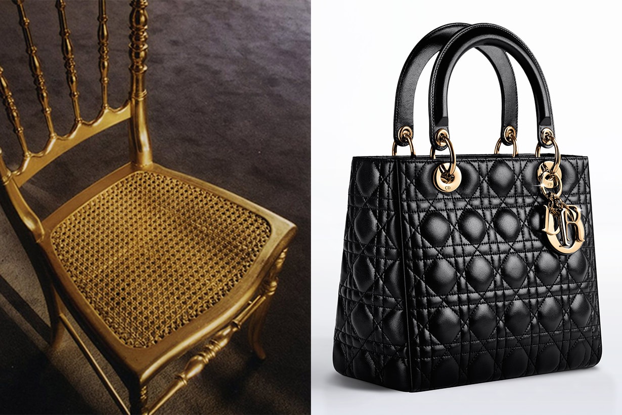 Lady Dior Bag Cannage Chair