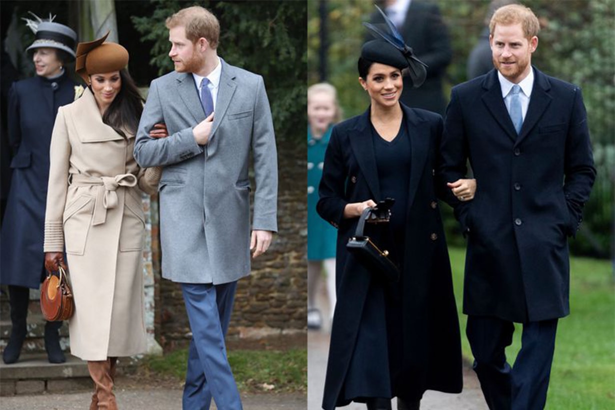 Meghan Markle Prince Harry Christmas 2017 2018