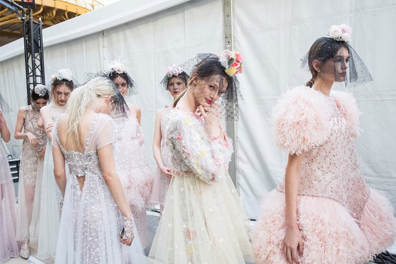 Chanel 2018 Haute Couture Backstage