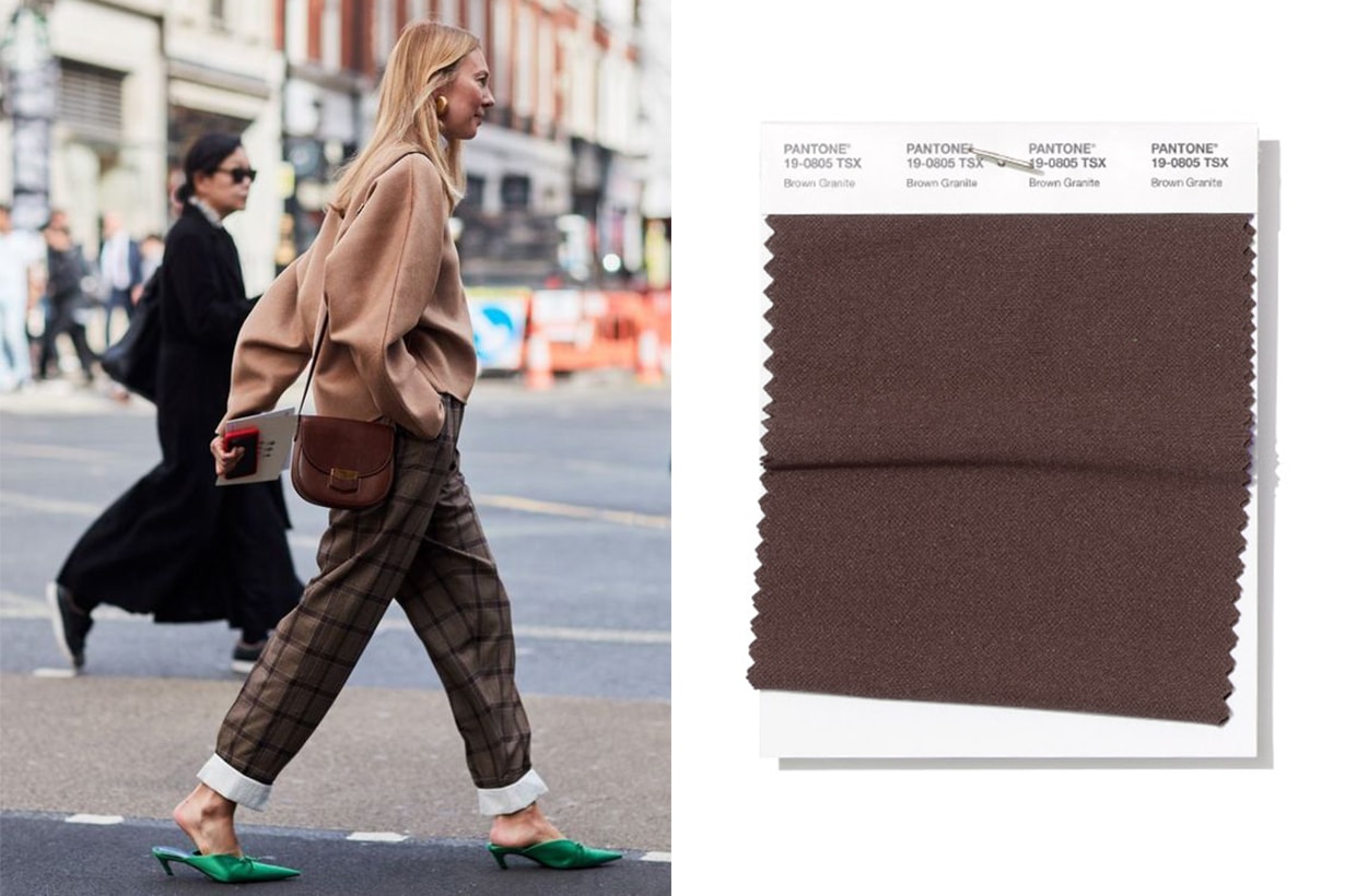 Brown Granite Trend Street Style