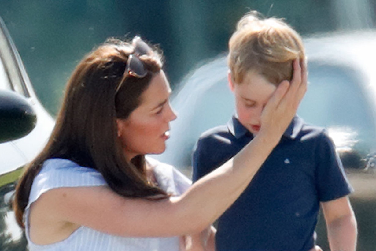 Prince-George-Crying Kate Middleton