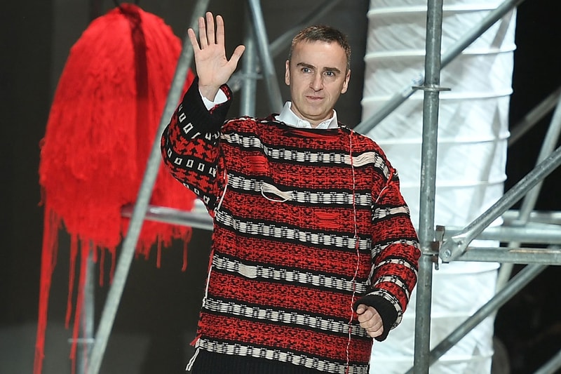 Raf Simons is leaving Calvin Klein