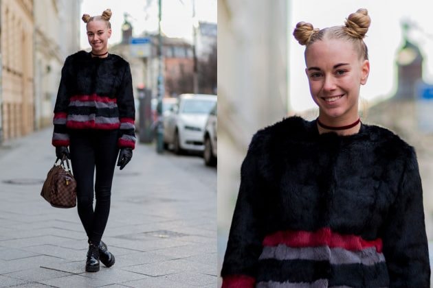 Space Buns hair style ideas 2018