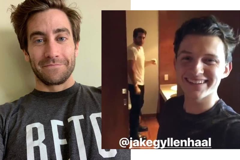 Tom Holland Jake Gyllenhaal Spider-Man fun video