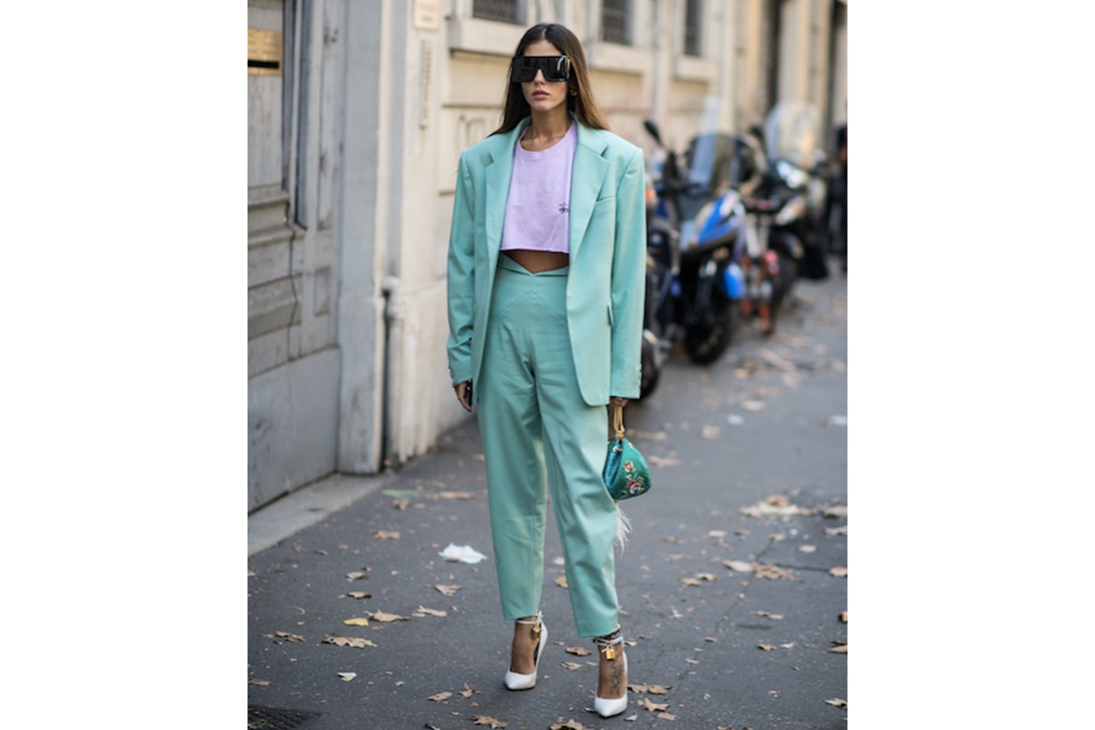 1980S Fashion Trend Street Style Suit