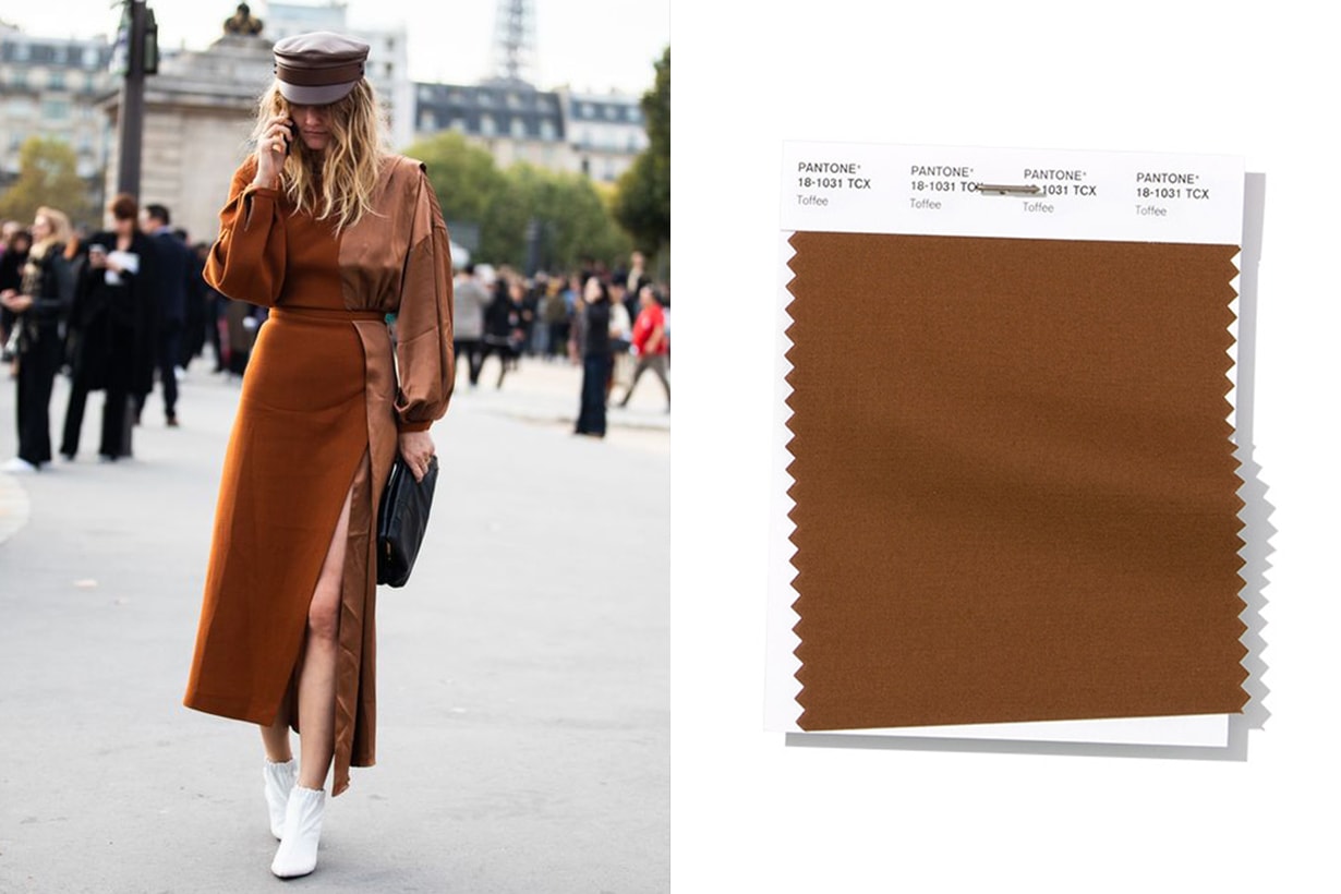Brown Dress Street Style