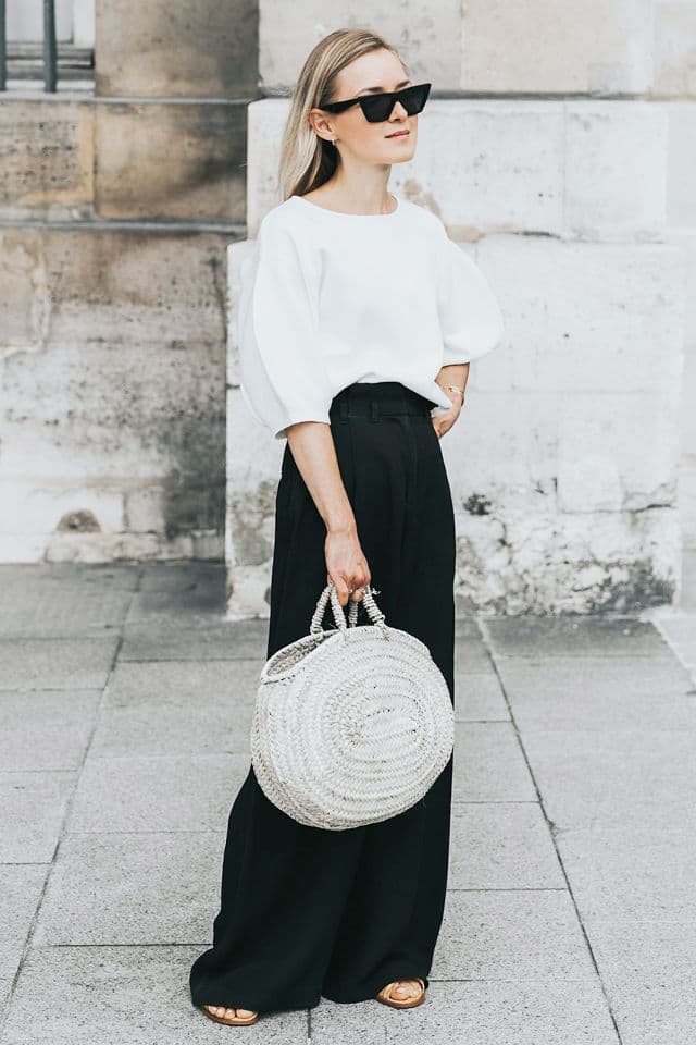 White and Black Outfits