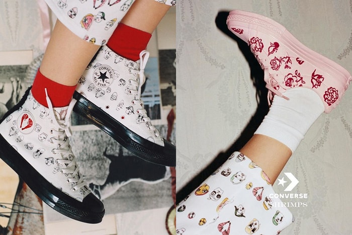 女生看過來!Converse 與英獨立品牌 Shrimps 可愛聯乘