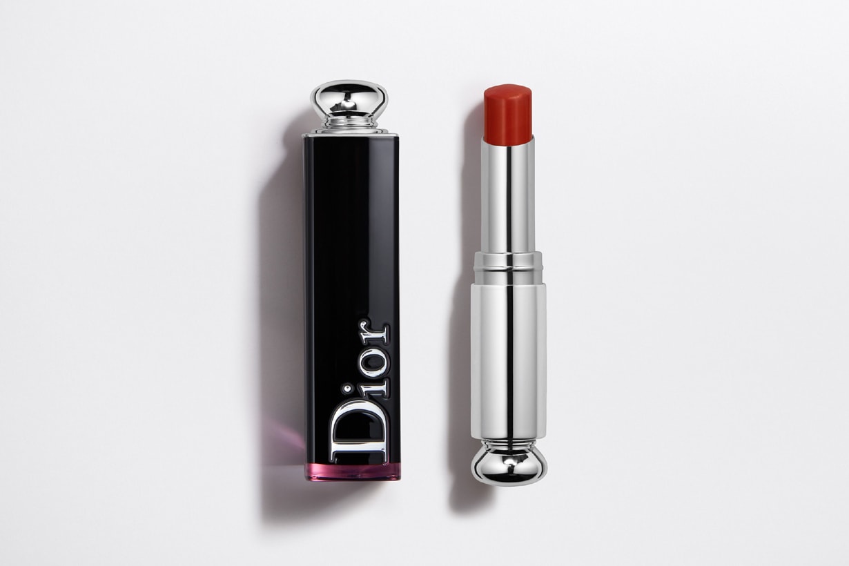 Dior Beauty Dior Addict Lacquer Stick Lipstick 740 Club Xiao Hong Shu Lipstick Colour pumpkin dark red fall winter beauty trend makeup cosmetics