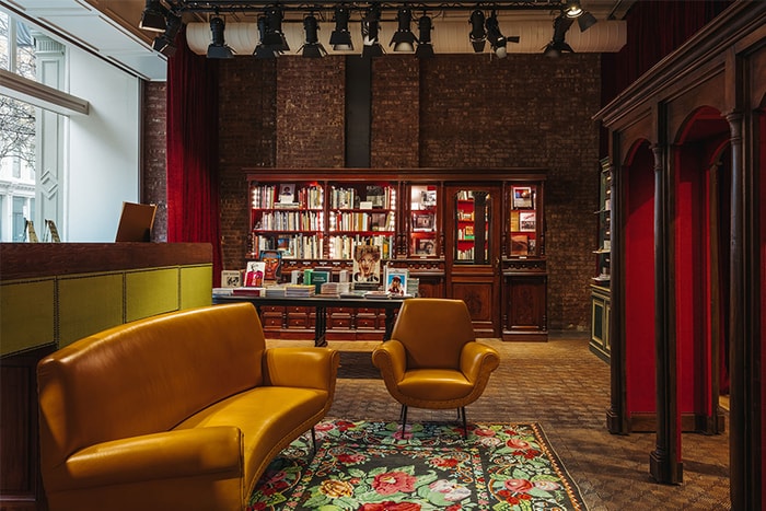 走奢華復古風的時尚書店,大概只有 Gucci 新開的這間才做得到!