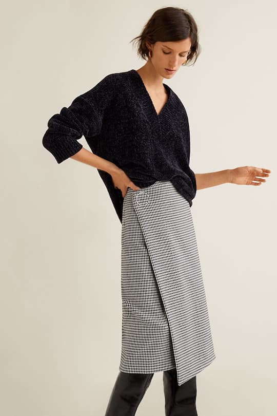 mango wrap skirt