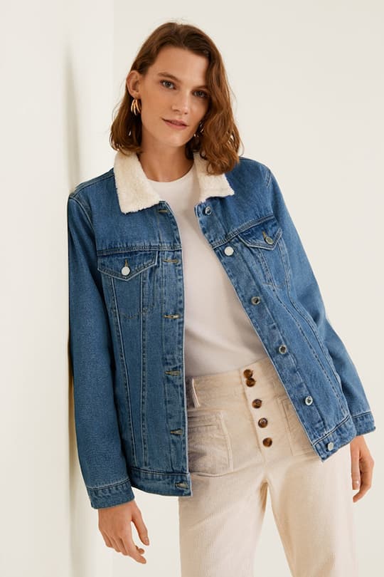 mango denim jacket