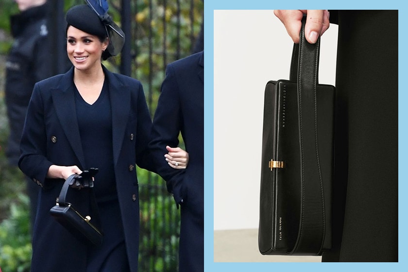 meghan-markle-chistmas-outfit-victoria-beckham-box-bag