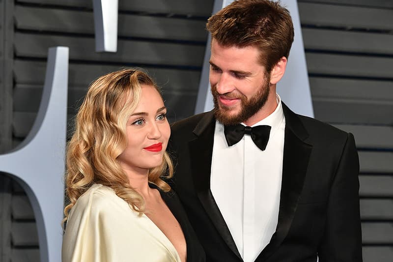 miley cyrus wedding dress liam hemsworth secret wedding