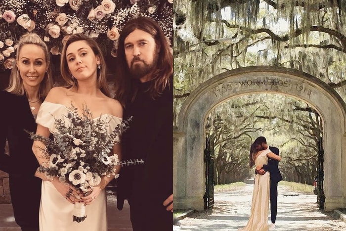 你或許沒注意到?婚禮當天,Miley 其實在「這個小細節」上打破了新娘傳統!
