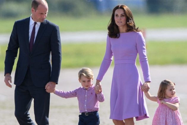 Prince William teaching George and Charlotte they have two grandmothers