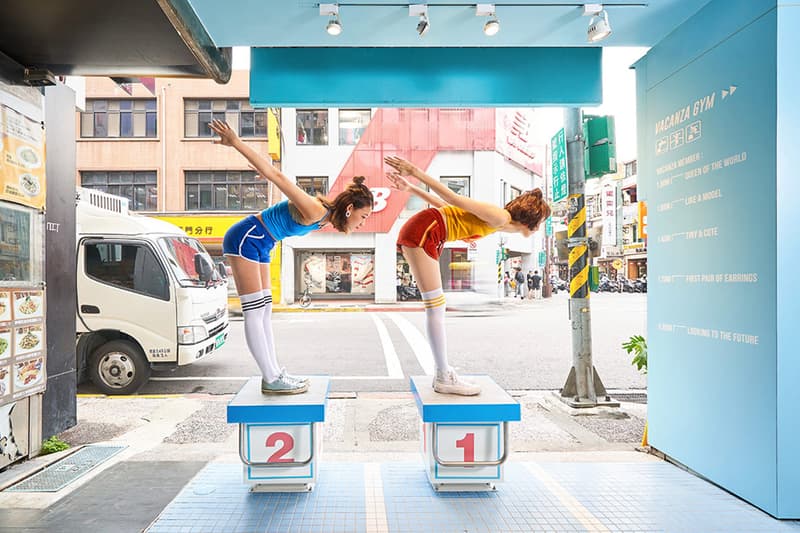 Vacanza x 45tilt new shop in Taipei