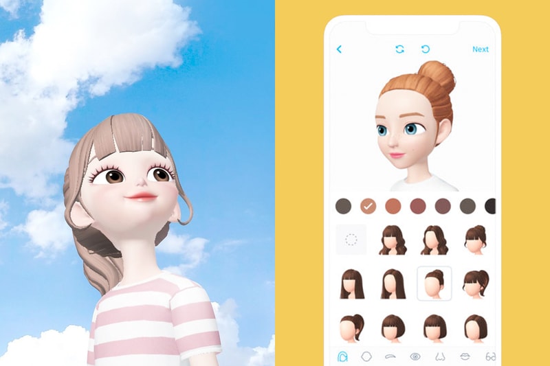 Zepeto app apple character online new memoji