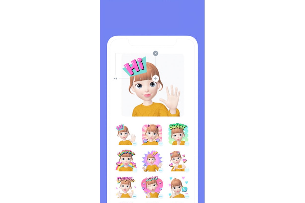 Zepeto app apple character online new memoji
