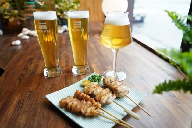 SUNMAI Beer BAR Hutong Yakiniku Collaboration