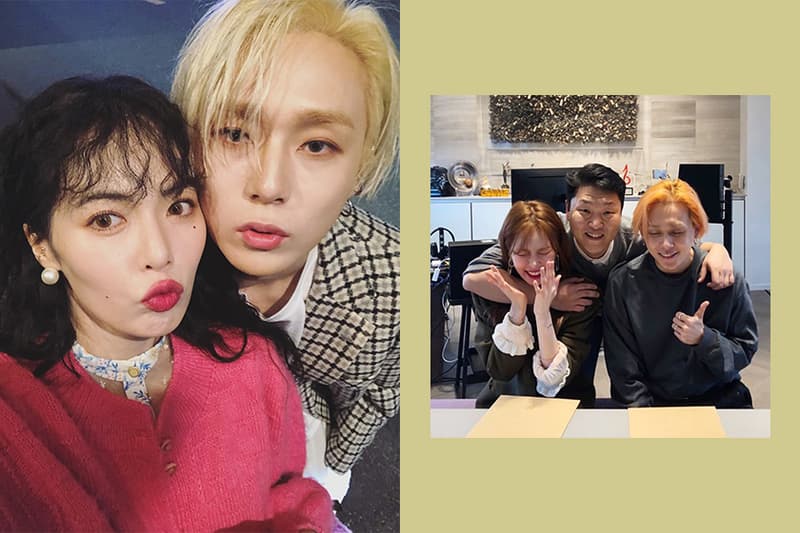Hyuna Kim Edawn Come back PSY P NATION company