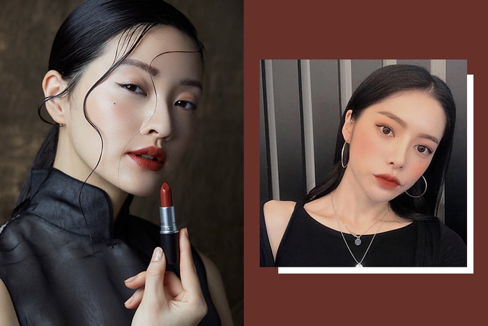 乾燥玫瑰色之後,現在流行的是讓氣色超加分的「中藥唇」!