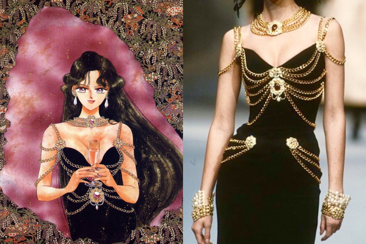 sailor moon chanel mugler wear haute couture