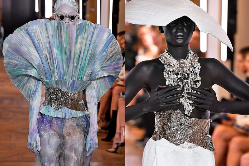 Balmain spring 2019 couture controversial issue