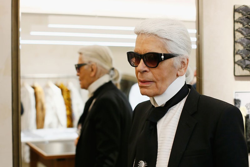 Karl Lagerfeld missing teeth