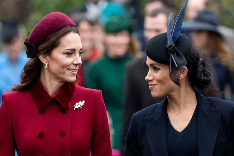 Kate Middleton Meghan Markle Christmas Body Language
