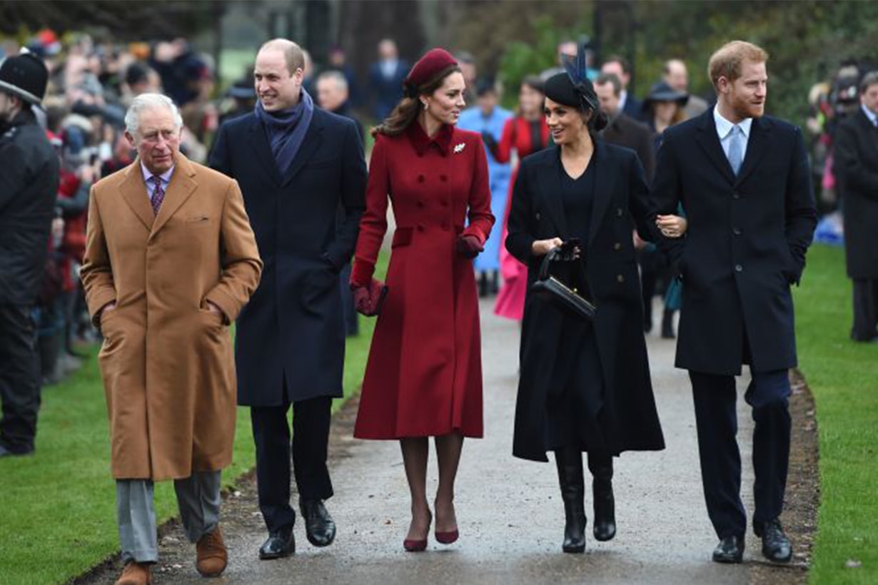 Kate Middleton Meghan Markle Prince William Prince Harry Christmas Body Language