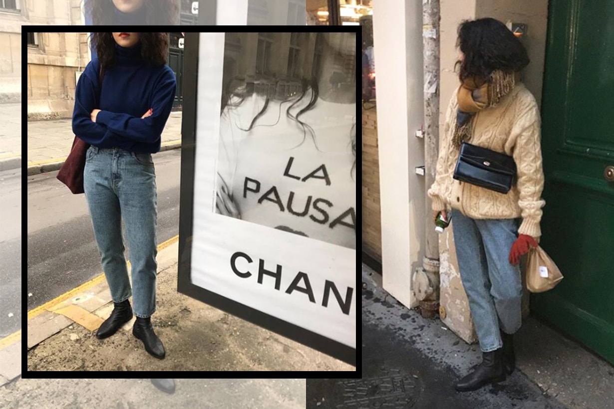 Korean Instagram Girl French Style Parkchoeunnn