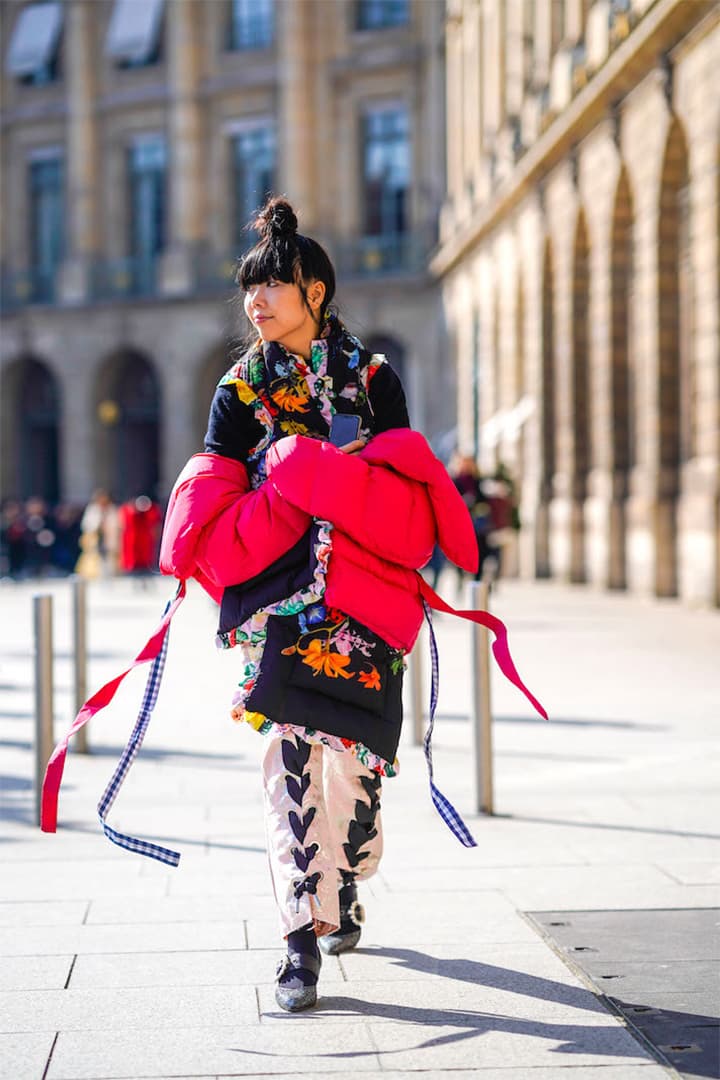 Puffy Winter Coat Outfits Street Style