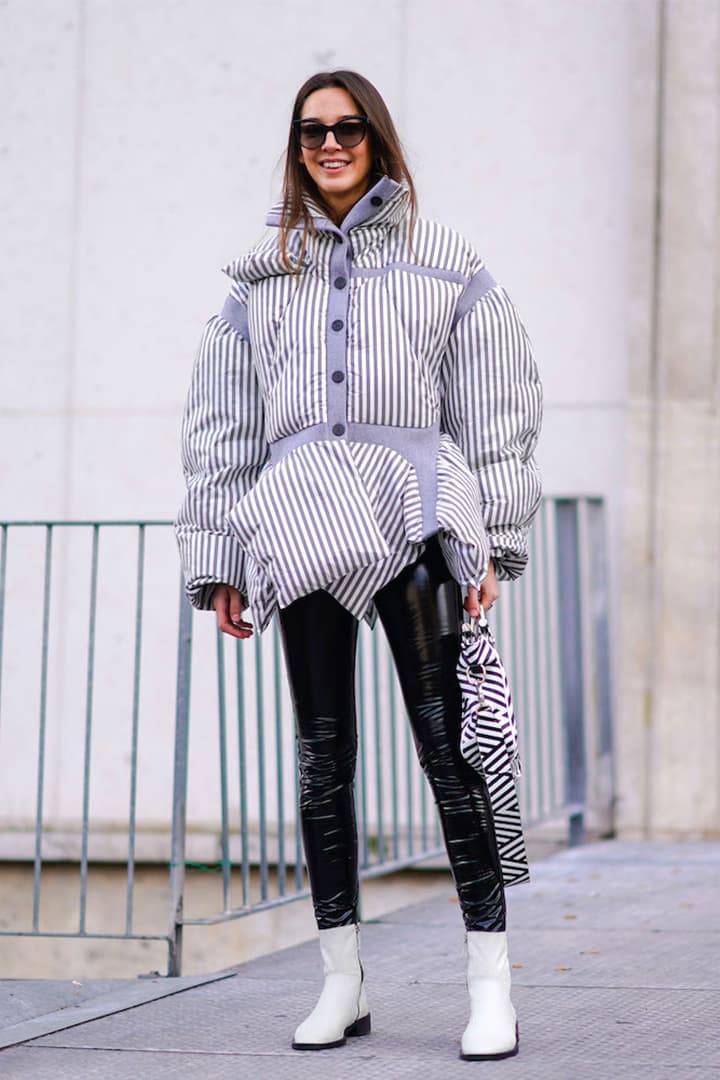 Puffy Winter Coat Outfits Street Style