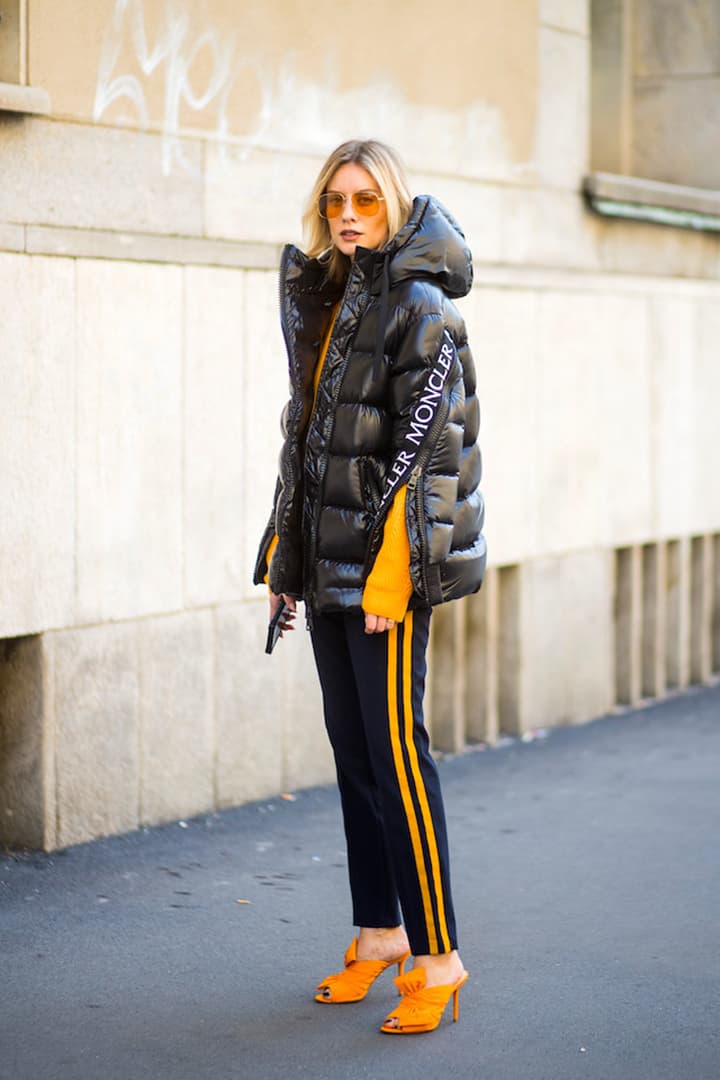 Puffy Winter Coat Outfits Street Style