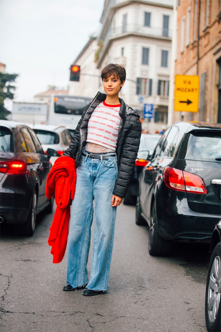 Puffy Winter Coat Outfits Street Style