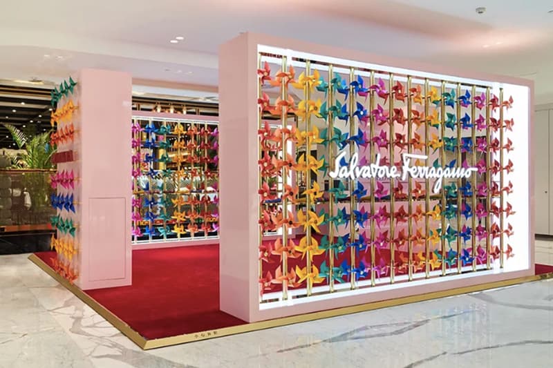 Salvatore Ferragamo beijing SKP Pop up Store5