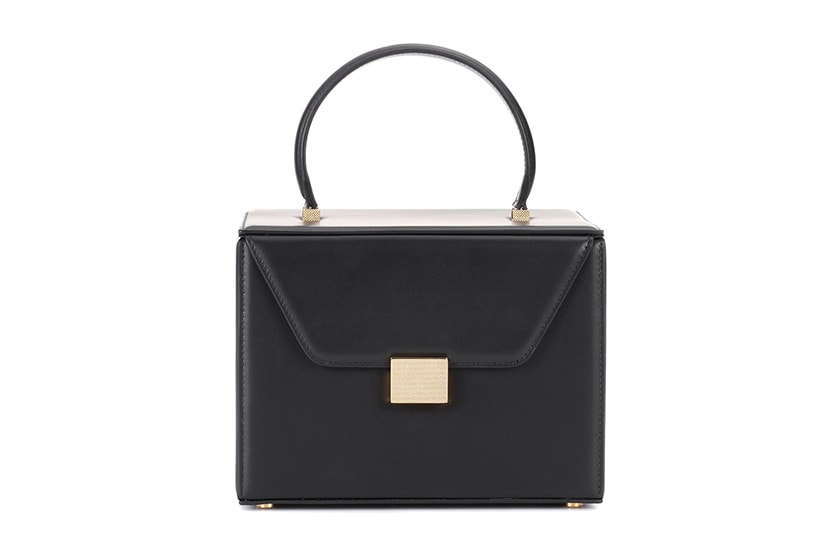 Victoria Beckham Vanity Box Leather Tote