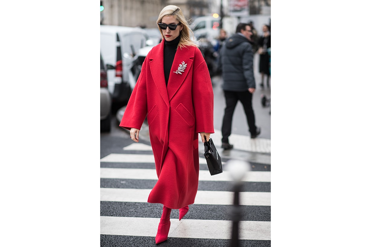 Red Street Style from Chinese New Yea 2019