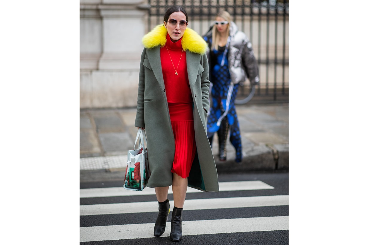 Red Street Style from Chinese New Yea 2019