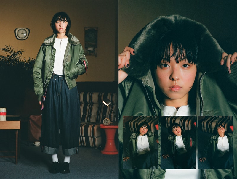 Alpha Industries empty canvas lookbook taiwan bomber jacket ma-1