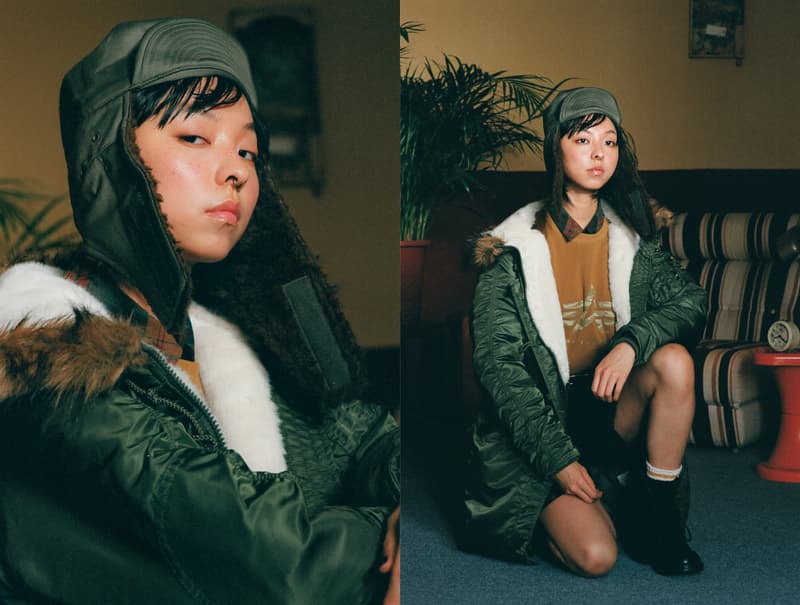 Alpha Industries empty canvas lookbook taiwan bomber jacket ma-1