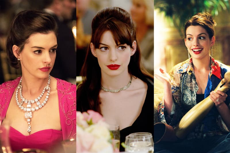 Anne Hathaway Red Lipsticks Colour GIORGIO ARMANI rouge d’ armani sheers ROUGE D’ ARMANI 400 celebrities makeup cosmetics ocean's 8 the devil wears prada princess diaries catwoman