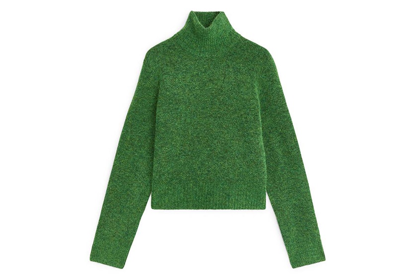 Arket Alpaca Blend Cropped Jumper