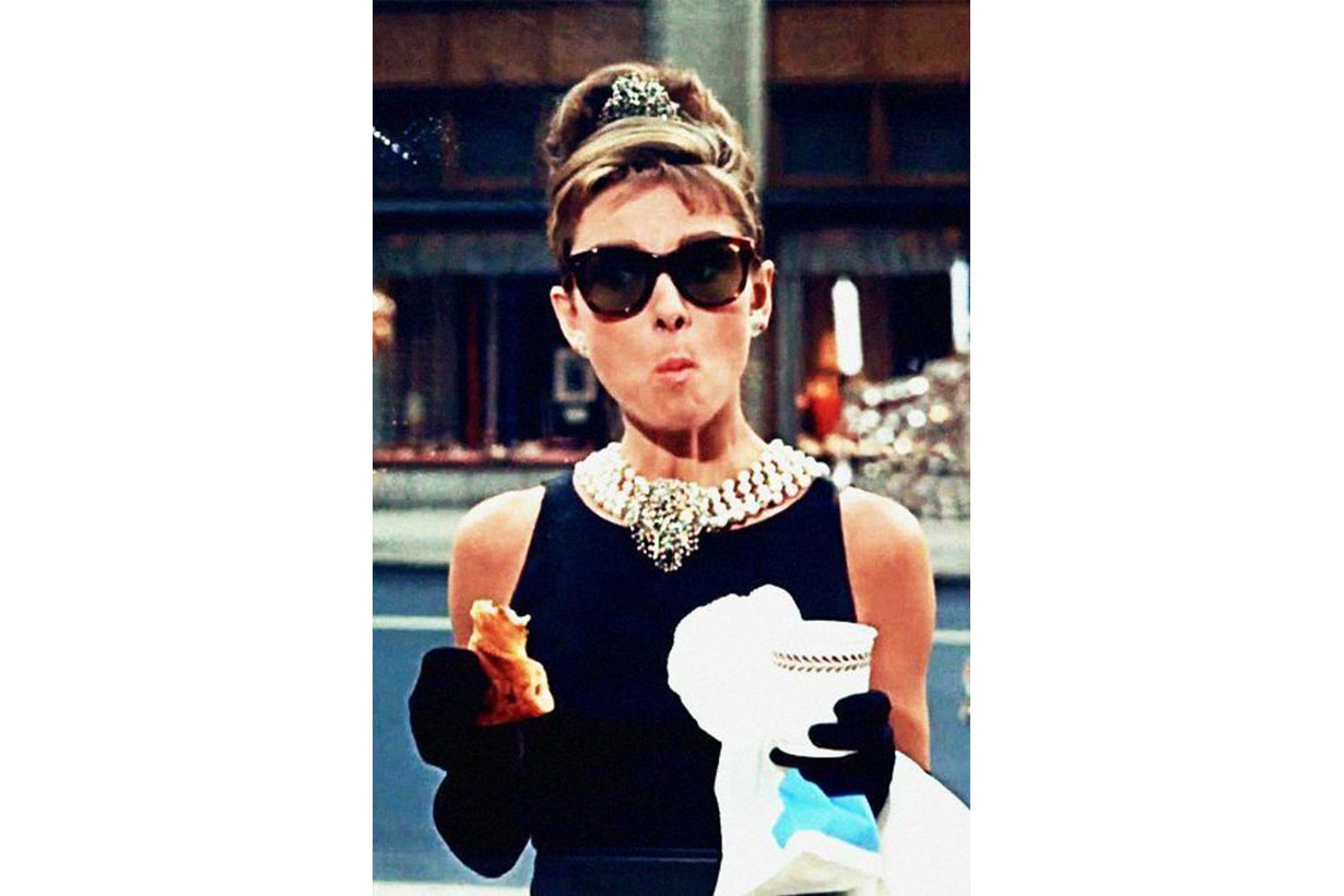 Audrey Hepburn Breakfast At Tiffany's