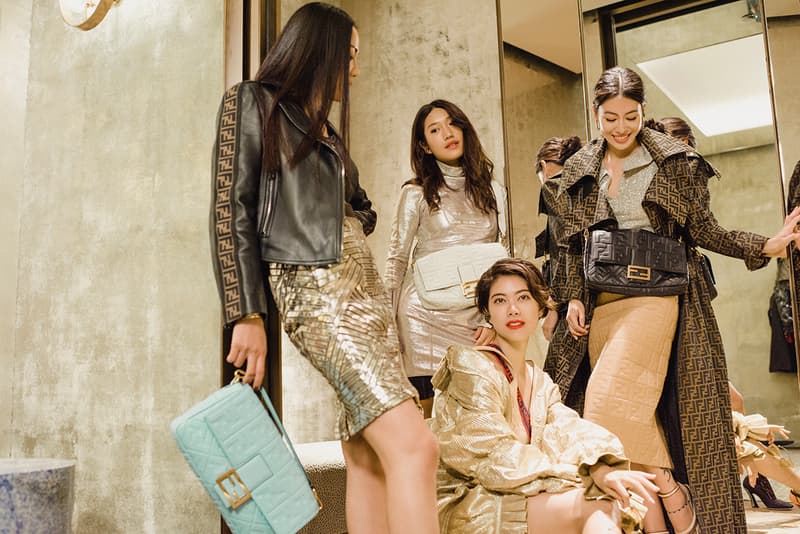 Fendi Baguette Friends Forever Handbag Campaign