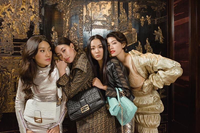 Fendi Baguette Friends Forever Handbag Campaign